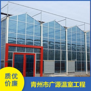 青州广源大棚骨架加工 玻璃大棚温室厂家直供