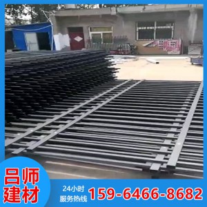 菏泽锌钢护栏生产厂家 吕师建材大量锌钢护栏现货