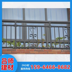 菏泽锌钢护栏生产厂家 吕师建材大量锌钢护栏现货