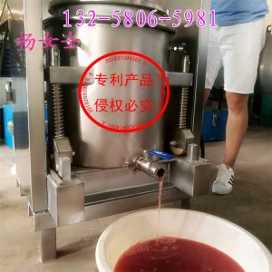西红柿果汁榨汁机 柠檬蕃茄酵素果酱果浆汁提取压滤压榨机