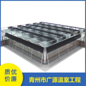 大型单体拱棚温室工程 青州广源定制农业生态园温室