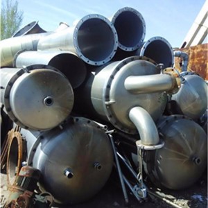 降膜蒸发器出售 二手316蒸发器 宇恒 二手钛材质蒸发器  出售二手蒸发器