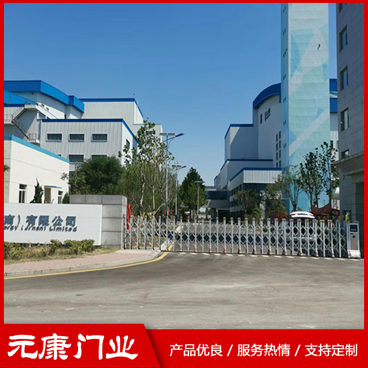 豪华电动伸缩门 工地电动伸缩门 批发电动伸缩门厂家 小区电动伸缩门