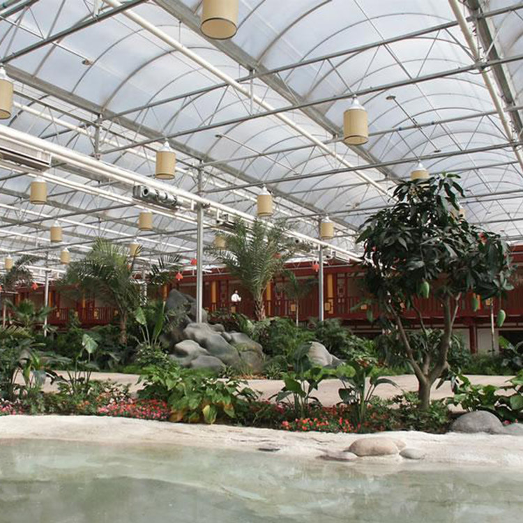 生态温室 玻璃智能温室大棚 专业温室制作厂家