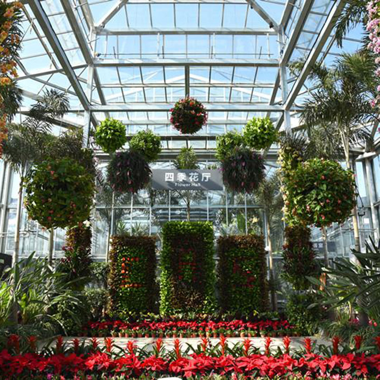 专业制作阳光板温室大棚 生态温室 阳光休闲餐厅温室