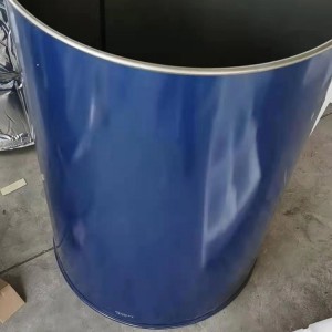 210L开口铁桶 长期供应 济南二手水性铁桶厂家 泓泰 山东供应二手200升化工铁桶