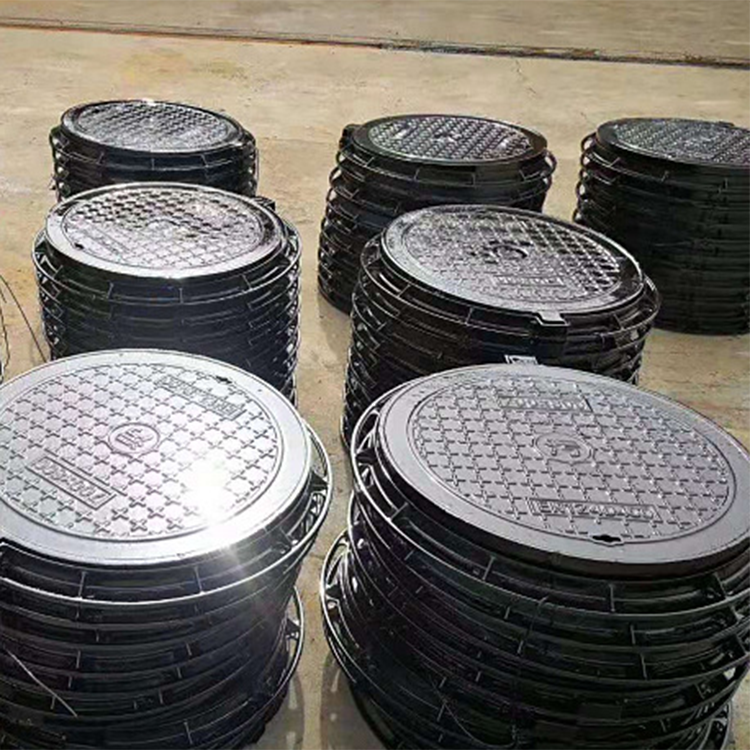 800圆形球墨铸铁井盖 市政雨水污水井盖 抗压 耐磨损