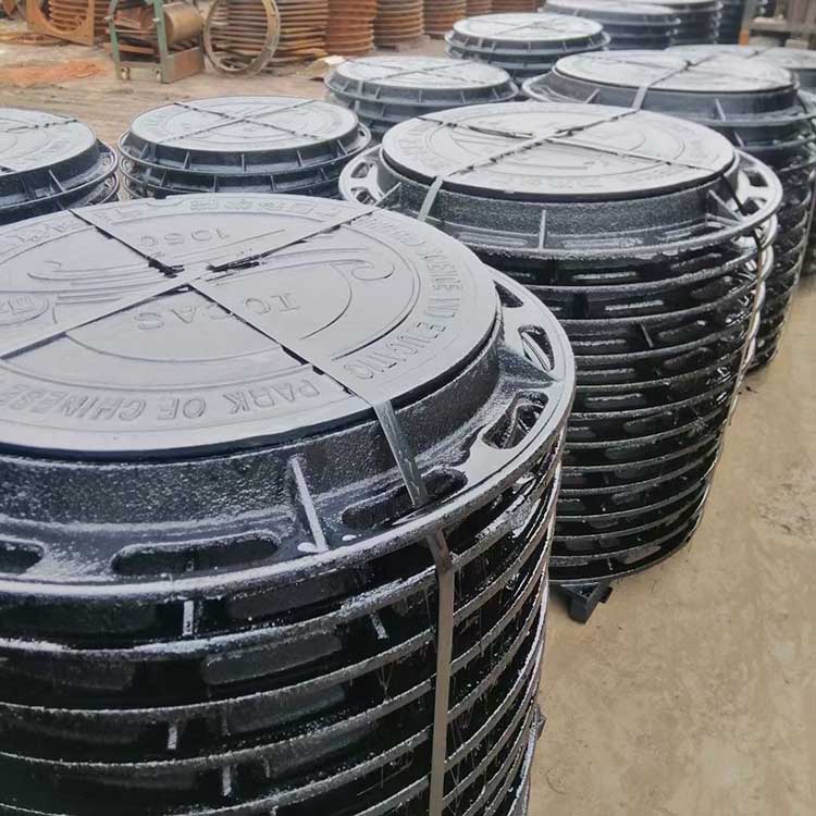 800圆形球墨铸铁井盖 市政雨水污水井盖 按需定制