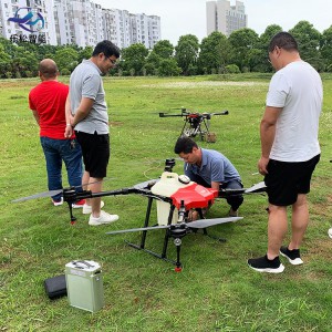 多旋翼无人洒药机 全自动植保飞机打药机 可折叠 运输方便