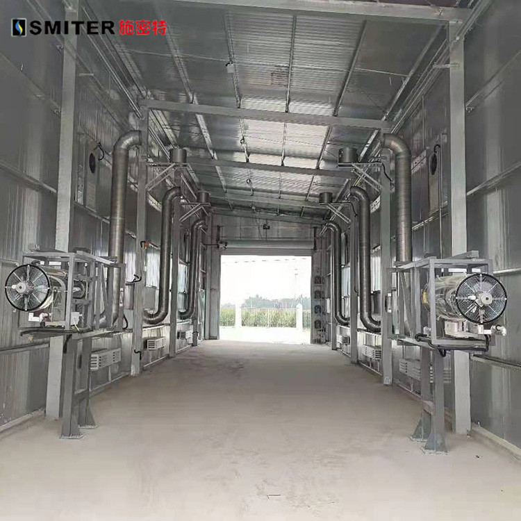 施密特喷雾式车辆消毒通道设备 屠宰场车辆消毒通道 支持定制