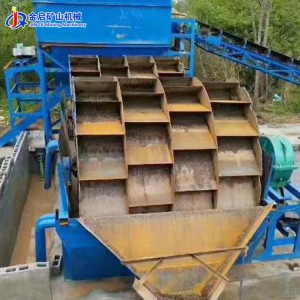 轮式洗砂机生产线 矿山水轮洗沙设备 大型洗砂机加工定制