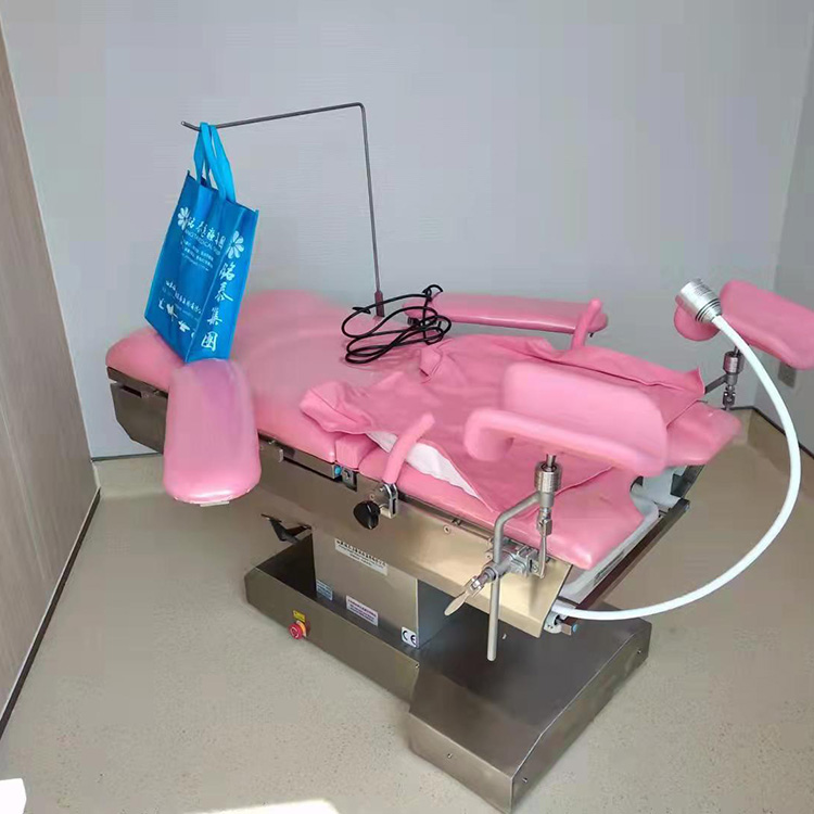医院电动液压不锈钢妇科手术床