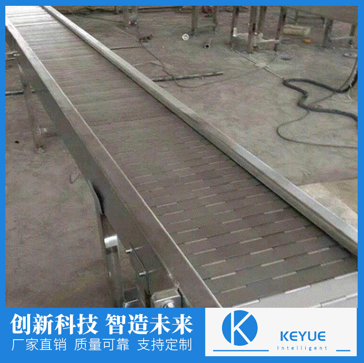 厂家供应不锈钢板链输送线 工厂生产板链流水线 厂家安装