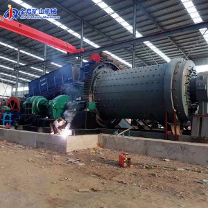 金启 球磨制砂设备 铁矿石钢渣球磨制砂机