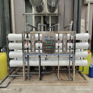 厂家销售 8T双级反渗透水处理设备 一体化全自动纯水设备