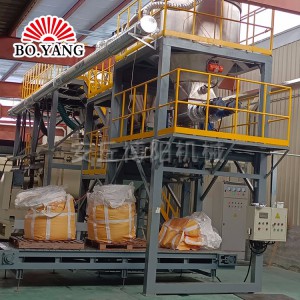 粉煤灰吨袋包装机   固化飞灰自动吨包机    博阳机械非标定制