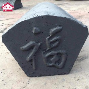 仿古瓦配件 挡沟瓦 封头 祥泰水泥彩瓦