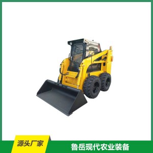 履带式滑移装载机 鲁岳农业设备 性能可靠小滑移装载机
